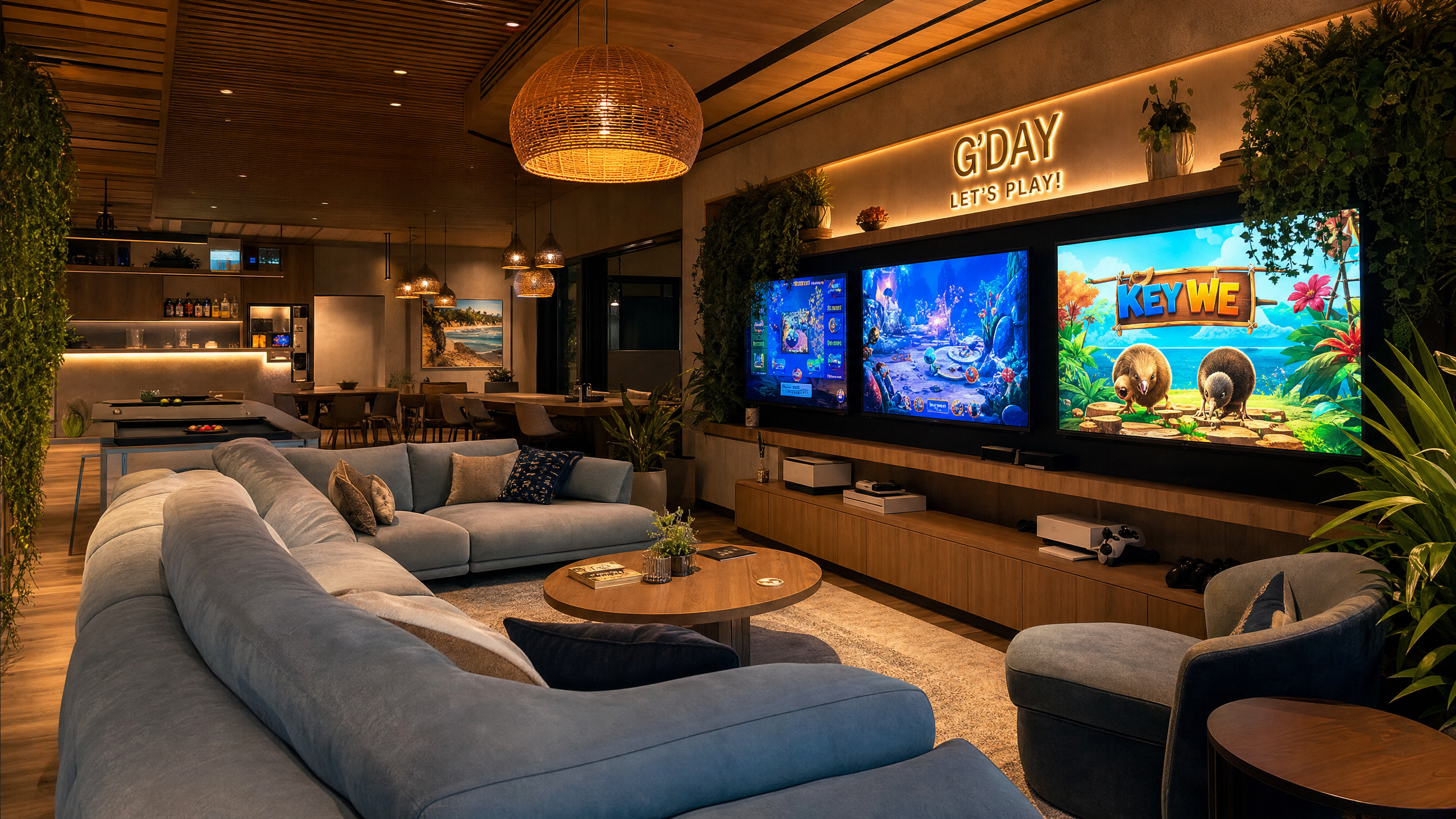 RapidCheckpoint entertainment lounge