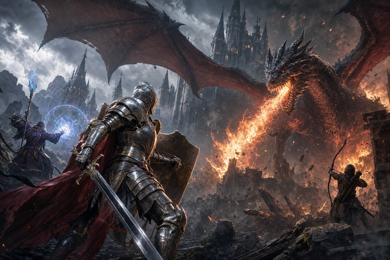 Dragonfall RPG game screenshot